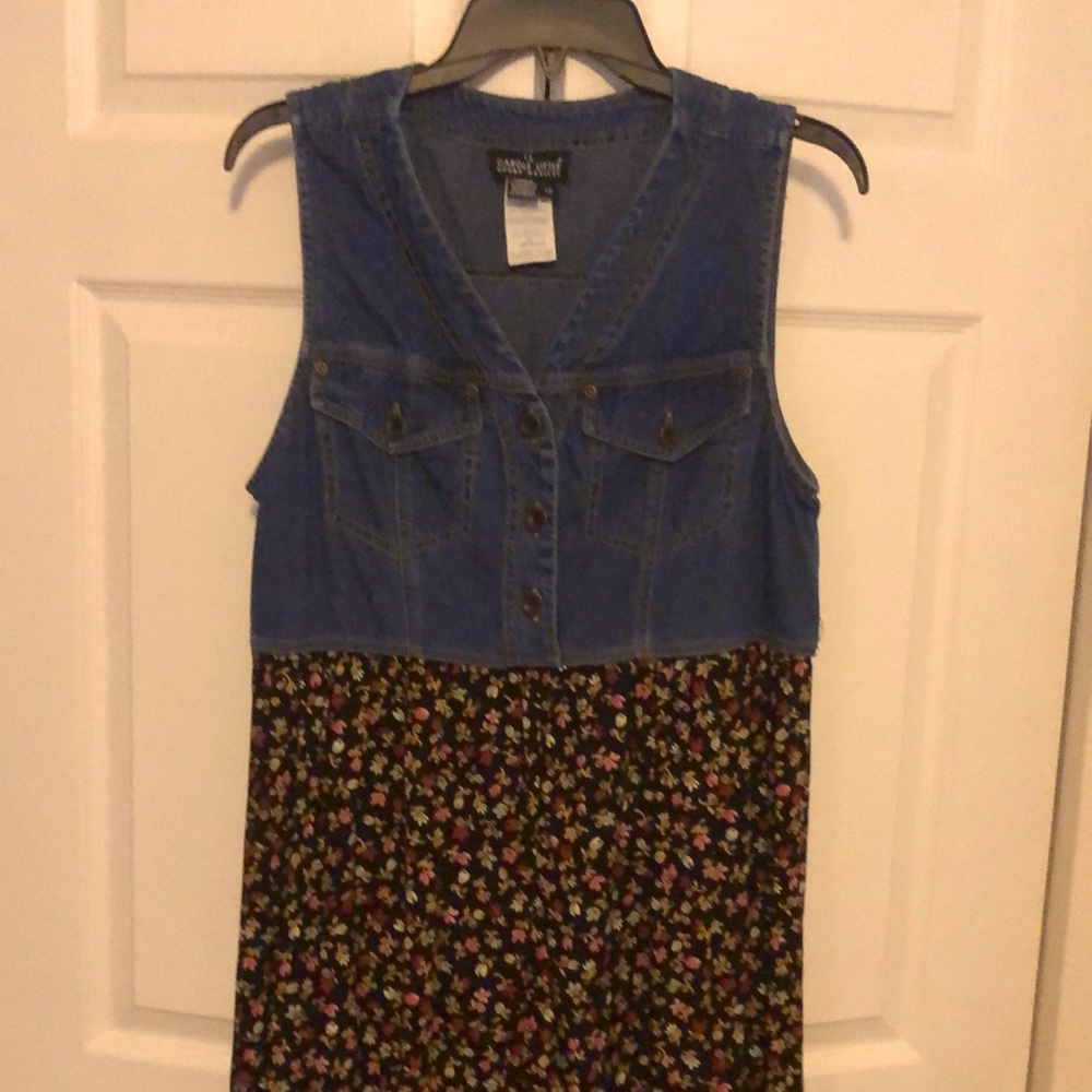 Cute, Sports petite denim midi dress